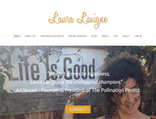 Tablet Screenshot of lauralavigne.com